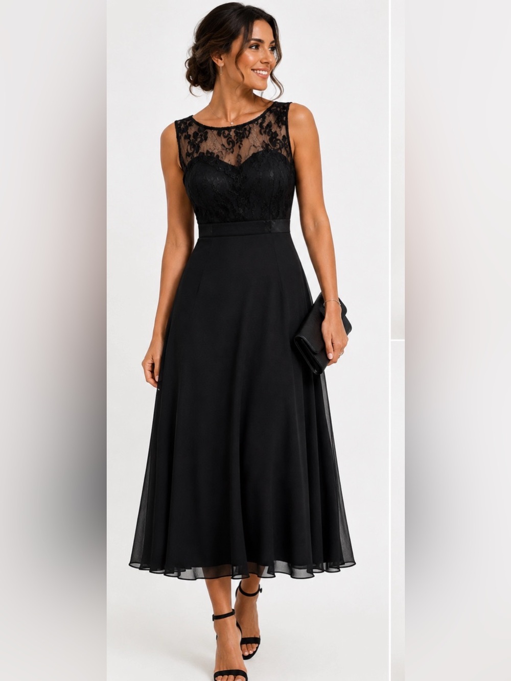 Black Impression Dress Suze 12